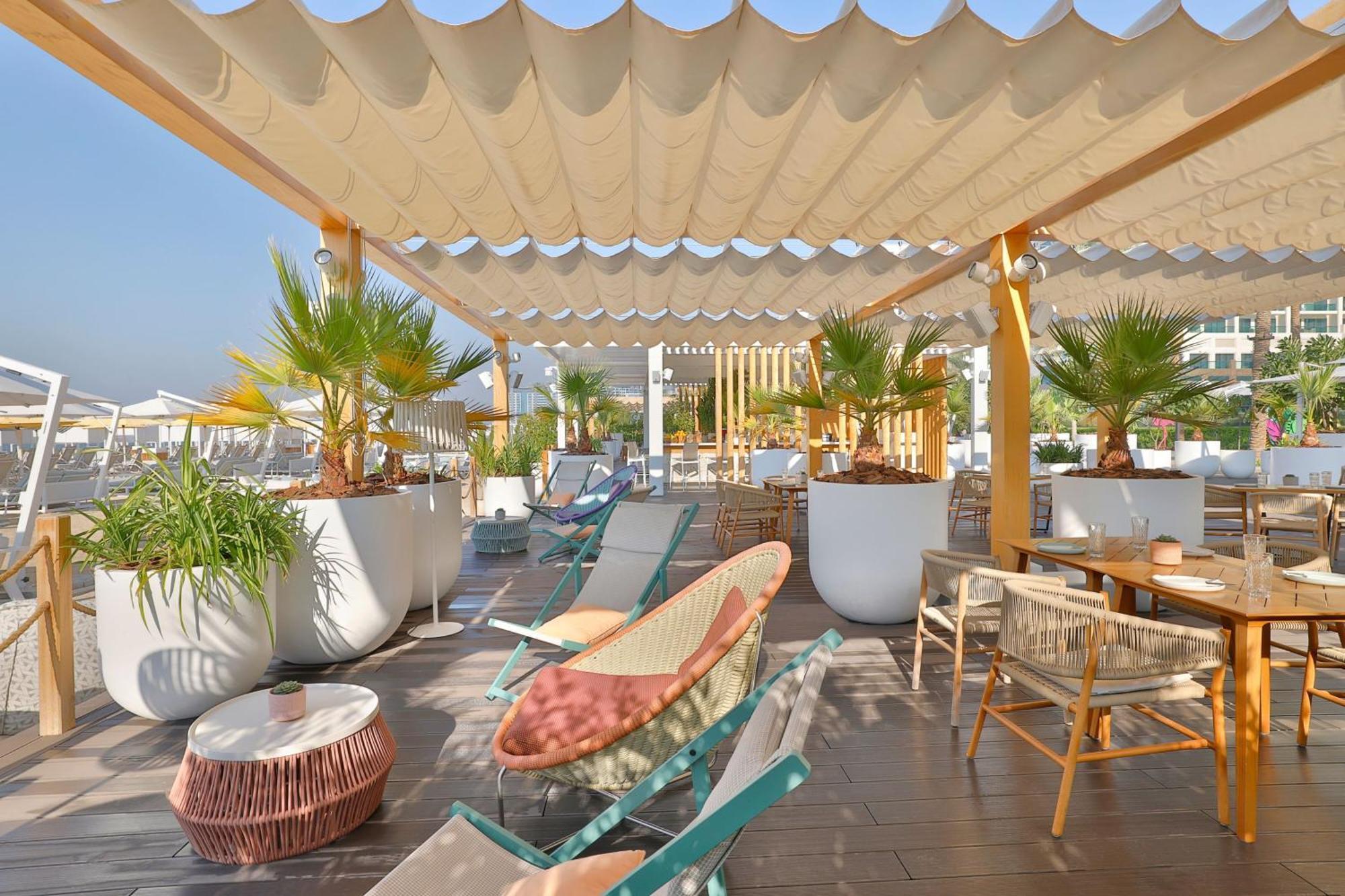 Marriott Resort Palm Jumeirah, Dubai Luaran gambar The Sky Bar