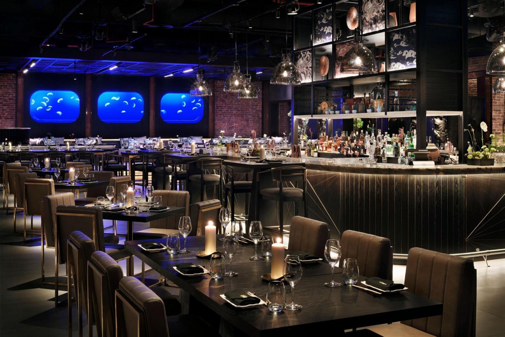 Marriott Resort Palm Jumeirah, Dubai Luaran gambar The interior of the restaurant