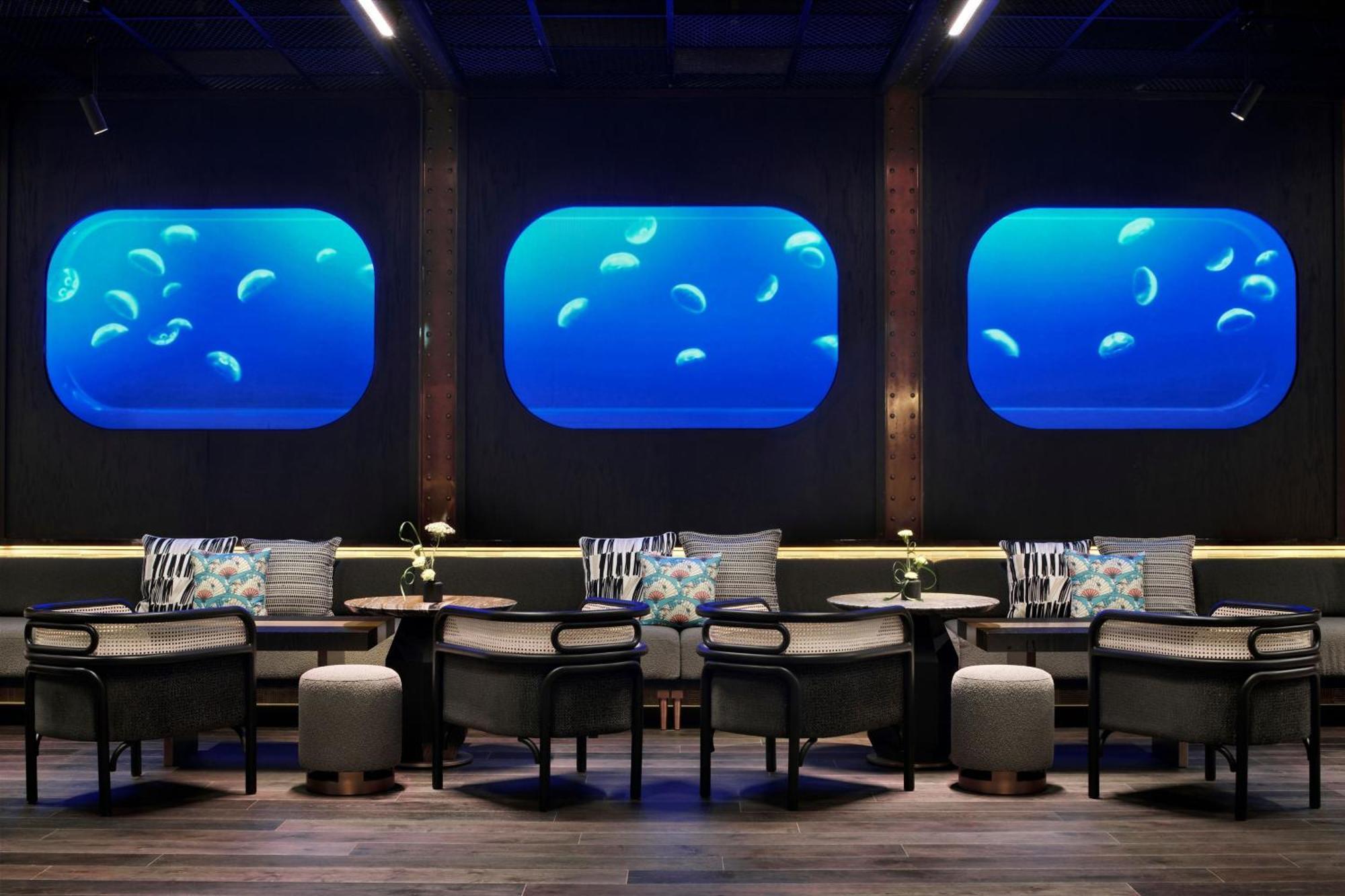 Marriott Resort Palm Jumeirah, Dubai Luaran gambar The interior of the restaurant