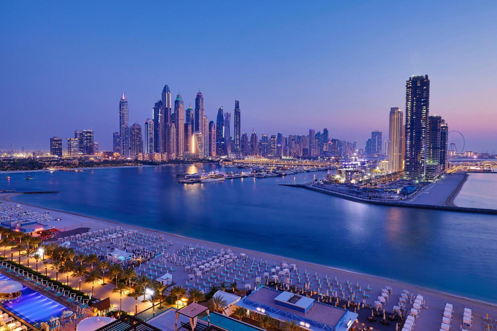 Marriott Resort Palm Jumeirah, Dubai Luaran gambar Dubai Marina