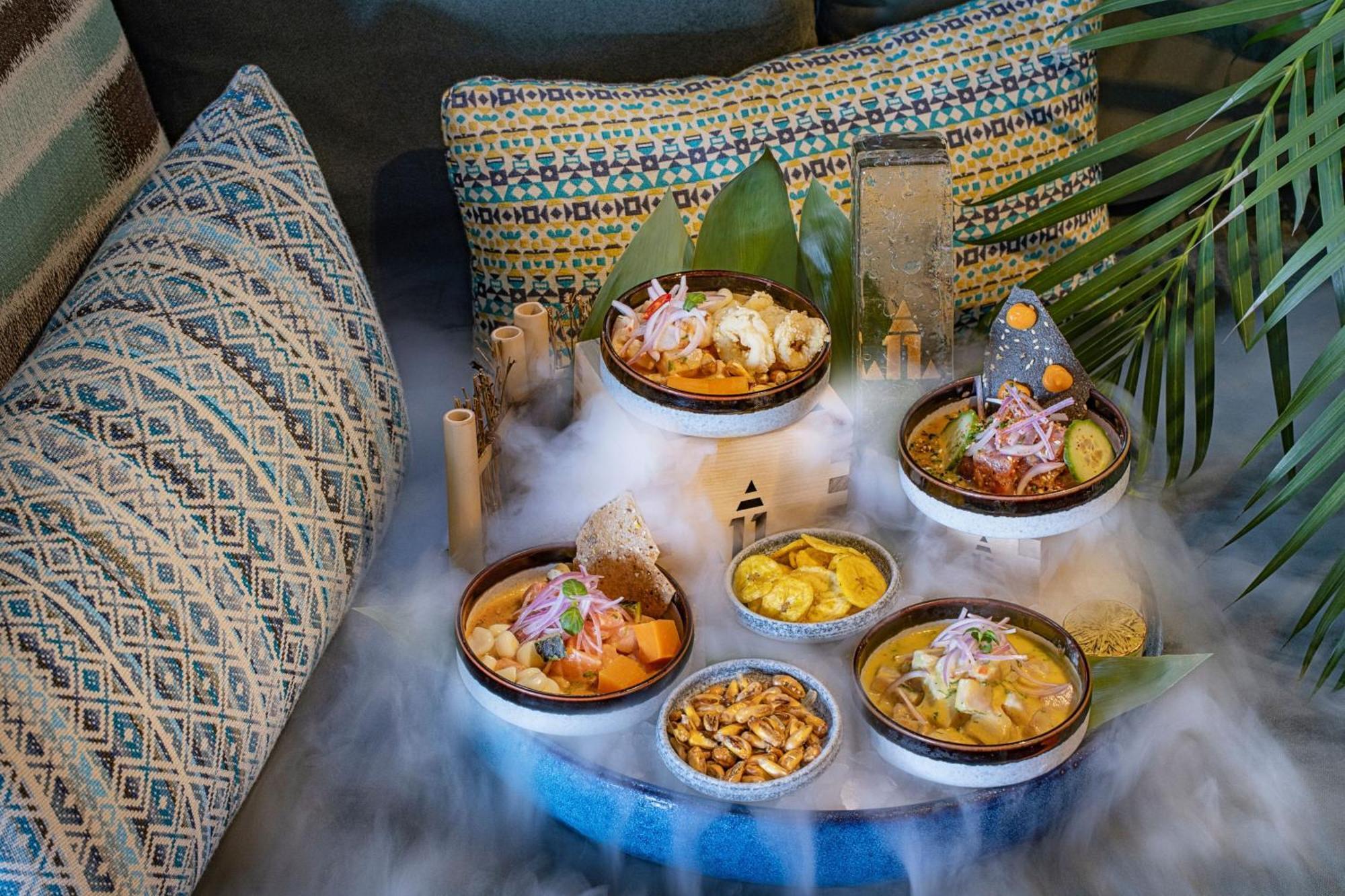 Marriott Resort Palm Jumeirah, Dubai Luaran gambar Ceviche at the restaurant