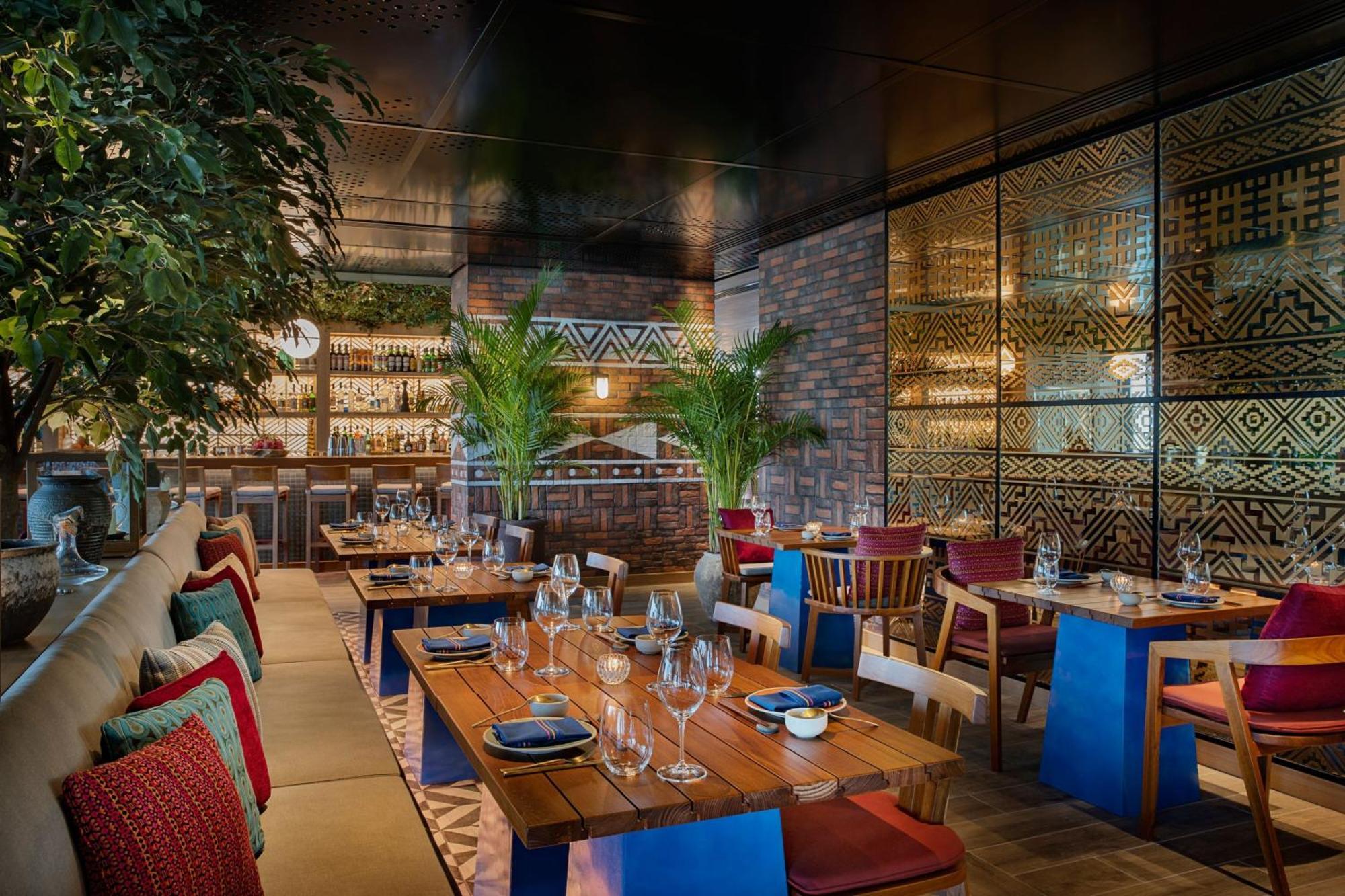 Marriott Resort Palm Jumeirah, Dubai Luaran gambar The interior of the restaurant